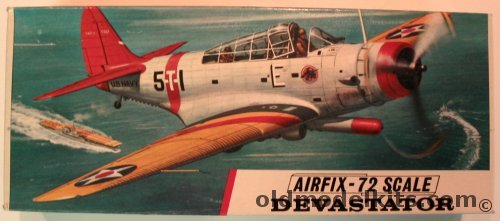 Airfix 1/72 Douglas TBD Devastator Torpedo/Bomber, 264 plastic model kit